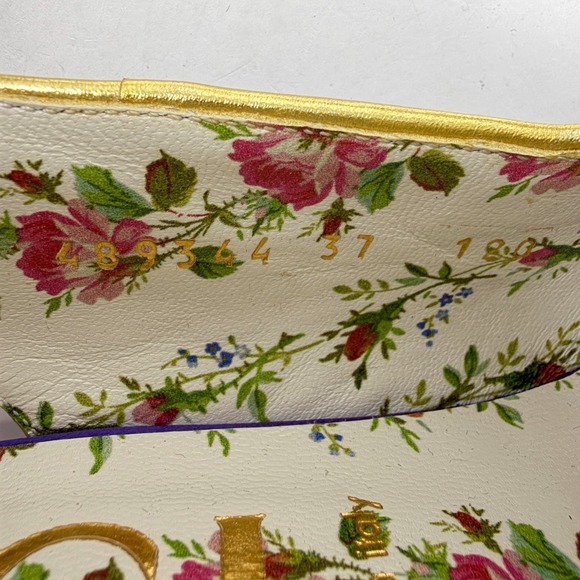 Gucci Purple Dragon Embroidered Mary Jane Heels Spiked Block Crystal 37 FW 2017 - Picture 8 of 12